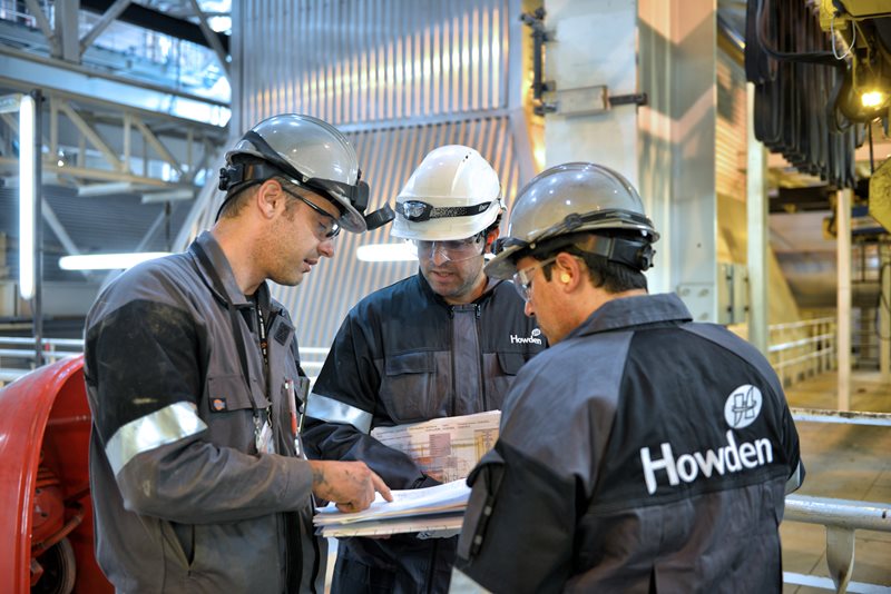 Howden aftermarket equipment condition check