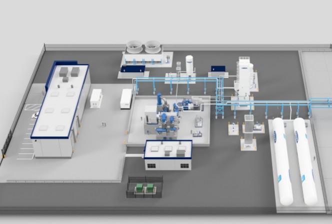 Hydrogen Liquefaction Plant